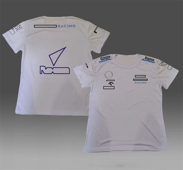 

f1 formula one t-shirt summer short-sleeved quick-drying men's fan racing suit with the same custom team suit