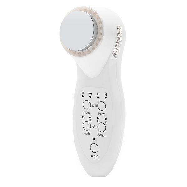 7 cores LED Lightterapy Ultrassom Outros Equipamentos de Beleza Photon Rejuvenescimento Rejuvenescimento Rosto Elevador Ultrasônico Massageador Facial Device