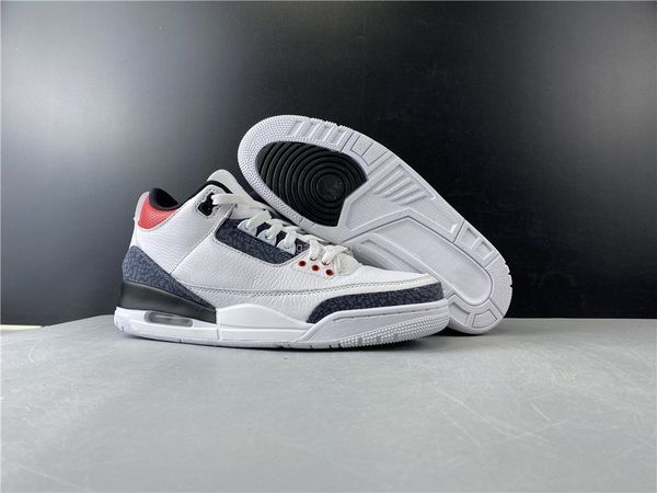 

3 fire red cz6431-100 basketball shoes womens mens size us 7-13 40-47