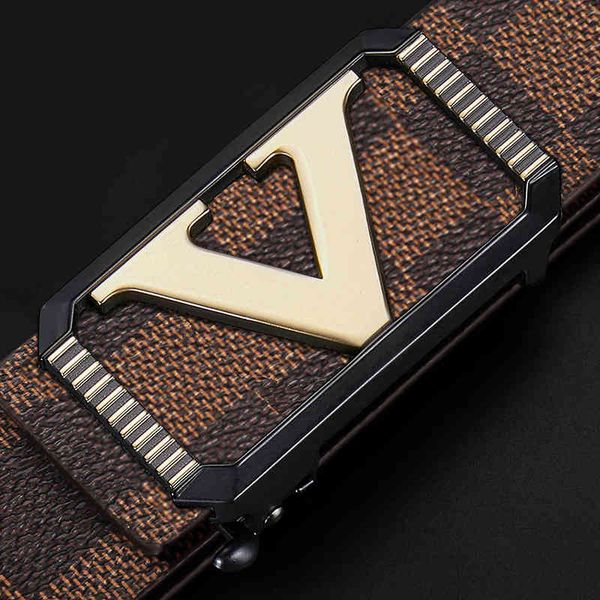 

belts designer luxury belt men's trouser plaid v-buckle fashion leather business casual f1hj, Black;brown