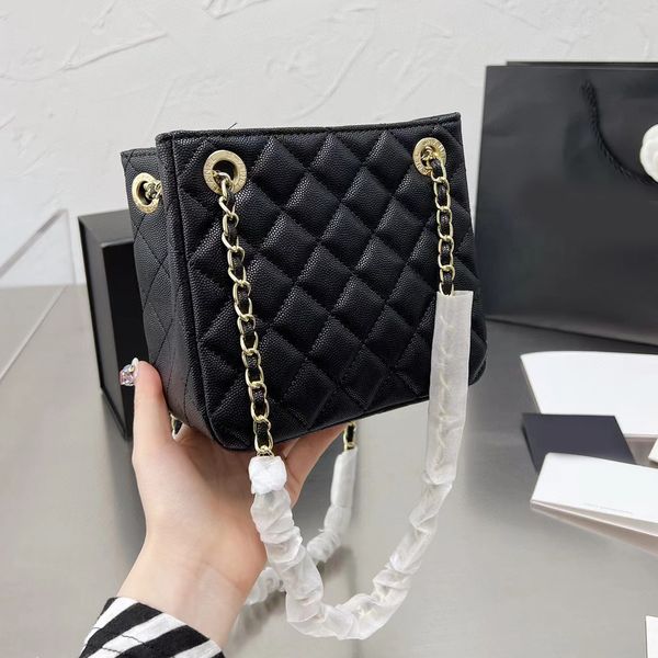 

bucket bag shoulder bags crossbody 2022 luxurys designers letter fashion womens handbags letter handbag ladies chains cross body clutch tote
