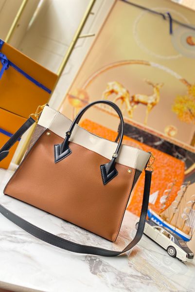 

ladies handbag designer purse luxury chain strap inner compartment leather fashion classic with box size 30.5-24.5-14cm, Red;black