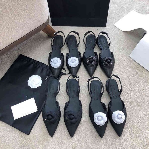 

sandals spring and autumn daily low solid color uniform size blue viscose shoes round head sgs flat heels 82i2, Black