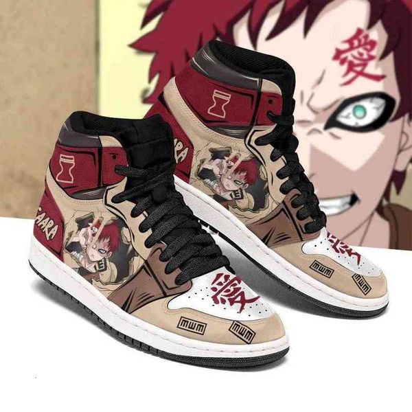 

gaara shoes skill costume boots anime sneakers, Black