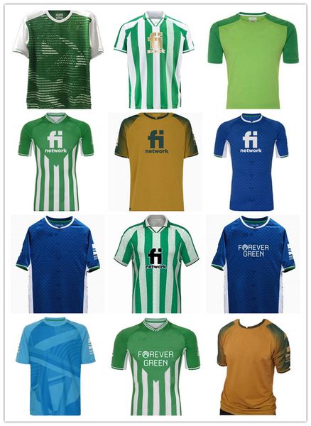 

22 23 real betis soccer jerseys canales 2022 2023 fekir loren joaquin b. iglesias juanmi guardado c. tello william jersey men kids kit footb, Black;yellow