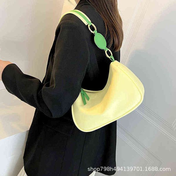 

50% off discount 2022 new women's shoulder high sense hand niche fashion armpit bag luxury designer