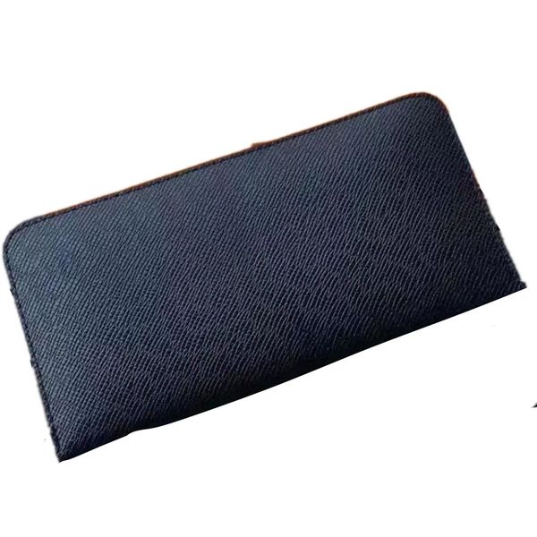 Water Ripples Unisex-Geldbörse, großes Fassungsvermögen, mehrere Kartenfächer, Herren-Clutch-Taschen, Luxus-Designer, Kreuzmuster, Damen-Reißverschluss-Geldbörsen, Marke, Damen-Kartenhalter, Geldbörsen