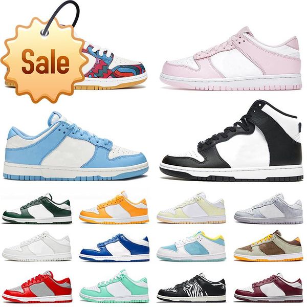 

2022 high women mens athletic skateboard shoes low parra abstract art pink coast unc black white zebra kentucky bordeaux