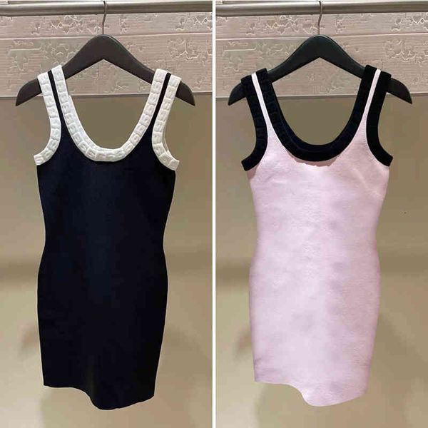 

casual dresses aw dawangjia early spring black slim knit suspender dress hip wrap skirt short skirt women's fashion, Black;gray