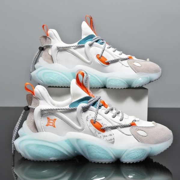

high men runing sneaker spring chunky sneakers comfortable sport outdoor gym walking designer reflective shoes