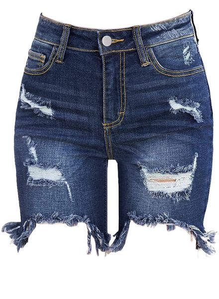 

women's high waisted jean shorts distressed ripped denim shorts frayed hem casual shorts d1aq#, White;black