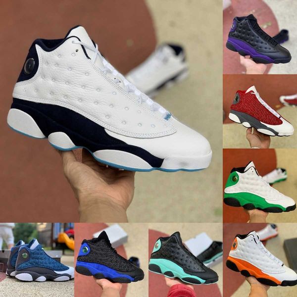 

jumpman 13 13s casual basketball shoes mens high flint bred island green red dirty hyper royal starfish he got game black cat court purple