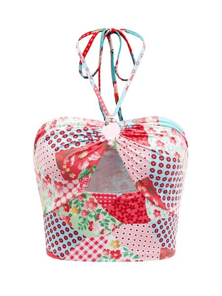 

d.itsy f.loral cut out detail h.alter q5g0#, White