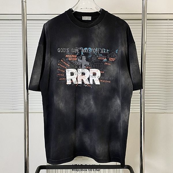 

tee vintage t-shirt washed men's women's print loose large short sleeve, White;black