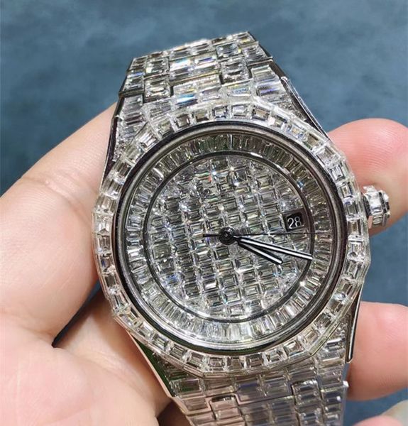 

leisure business movement watch watches for men mens watches diamond watchs mechanical automatic variety of products to choose from v5, Slivery;brown