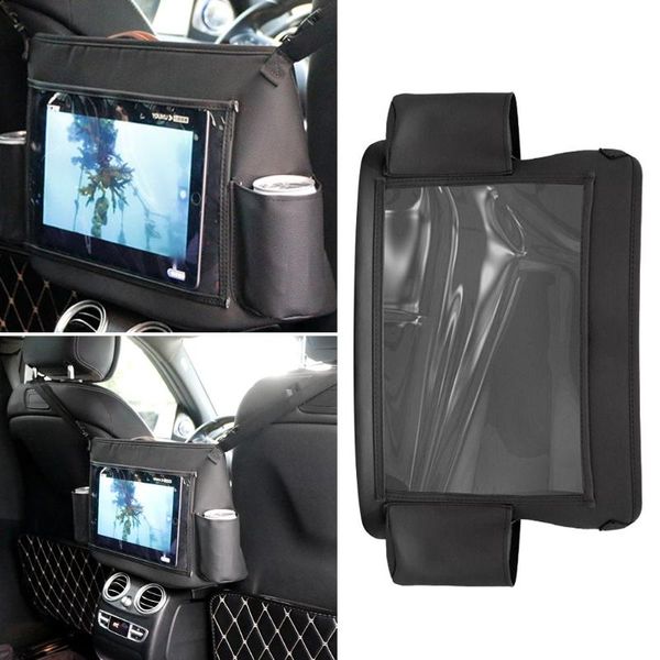 Auto Organizer Tablet Fracht Lagerung Große Kapazität Verstauen Aufräumen Tasse Halter Auto Handtasche Rack Sitz Zurück Net BagCar