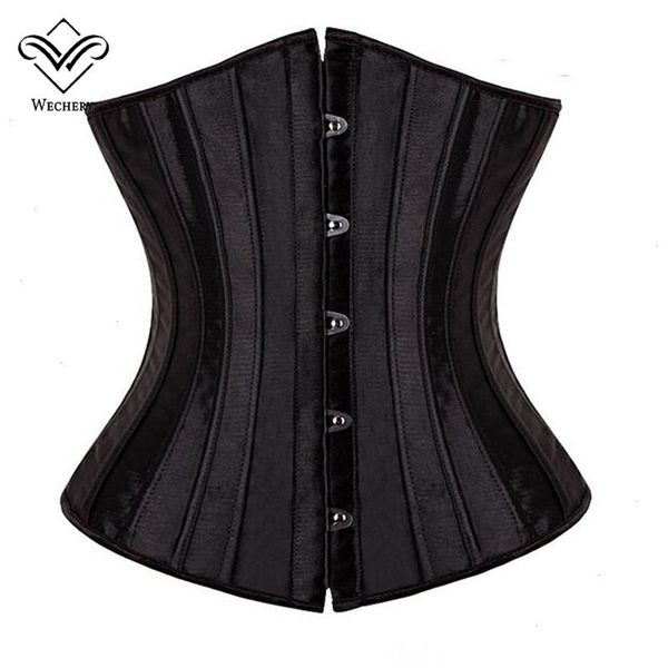 

xxs-6xl body shaper waist trainer 24 boned corsets white cincher underbust corset shapers modeling strap slim sheaths, Black;white