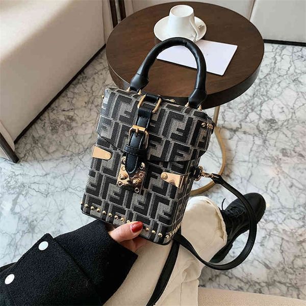 

store 90% off handbag small suitcase trendy versatile red oblique cross personality