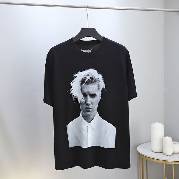 

t-shirt clothes high street washing casual short sleeved fashion, Black;brown