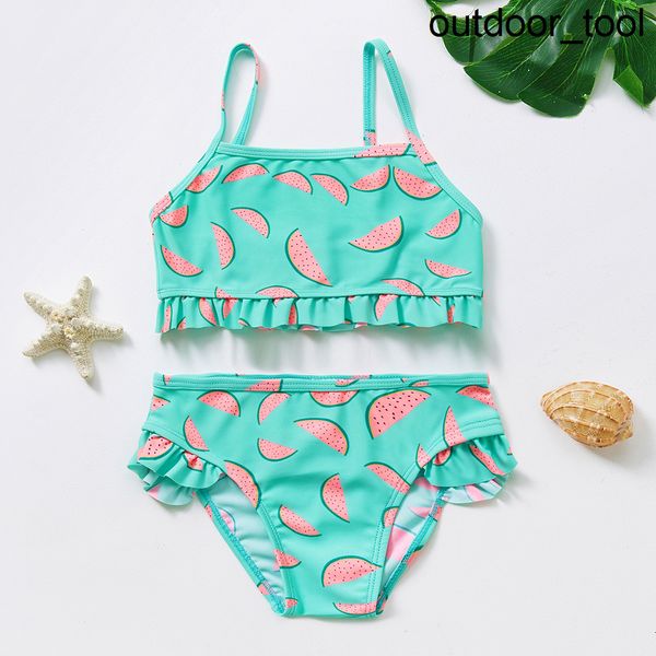 

2022 2-8year toddler baby girls swimsuit watermelon print girls swimwear kids swimwear swimming suit for kid girls