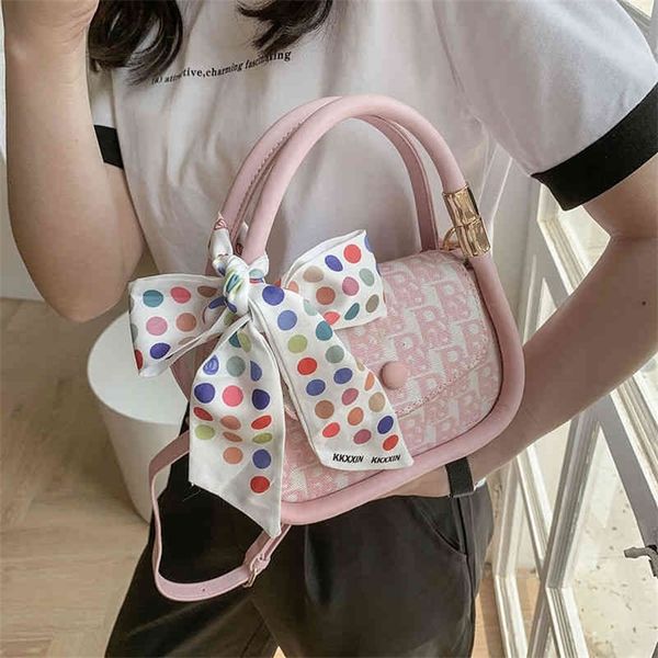 

factory direct sale summer women's fresh net red portable small square bag versatile single shoulder bag