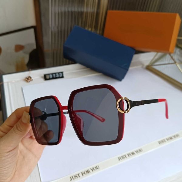 Omplande da sole da sole l di moda L di tende da sole Domande da sole Sun Designer Sun Glass contro Summer Fashion Polygonal Square Glasses Uomini Donne Donne