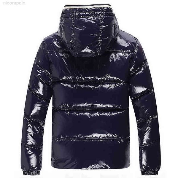 

designer jacket puffer luxury mkle mk meng double breasted mens casual down coats outdoor warm feather winter coat outwear ets parkas, Black