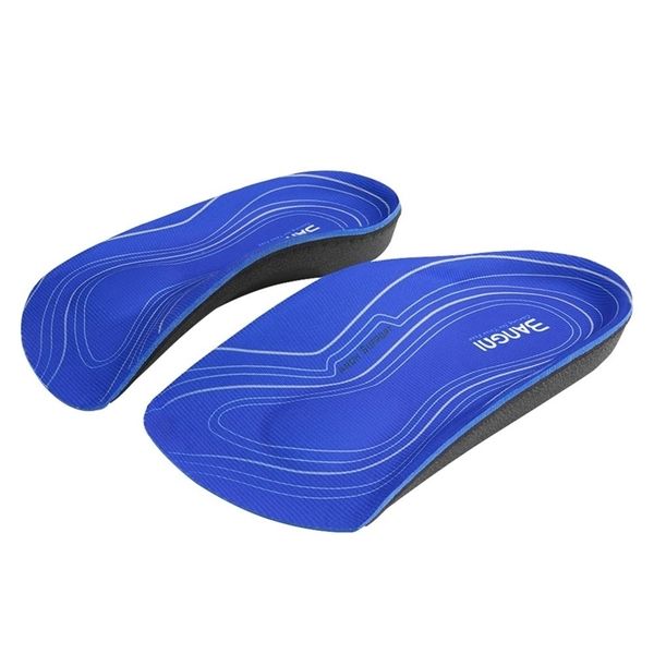 

3angni 34 arch support flat feet insoles ortc inserts orthopedic shoes insoles heel pain plantar fasciitis men woman 210402, White;pink