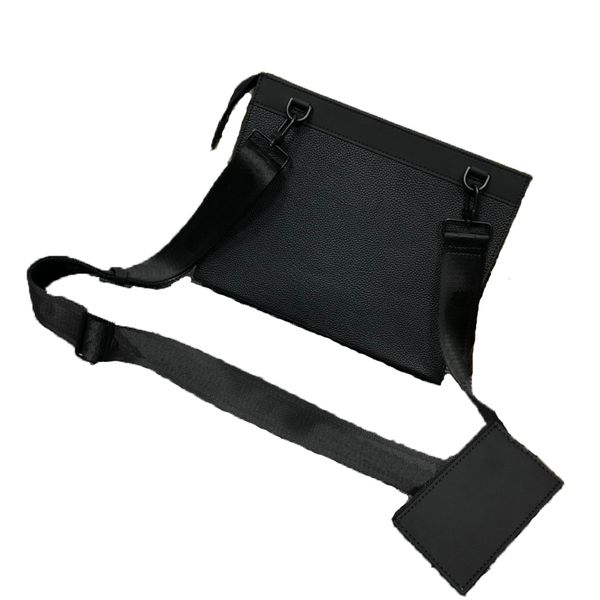 

zipper men messenger bag embossed black letter messenger vintage handbag cross body boys luxury shoulder bags designer purse cell phone pock