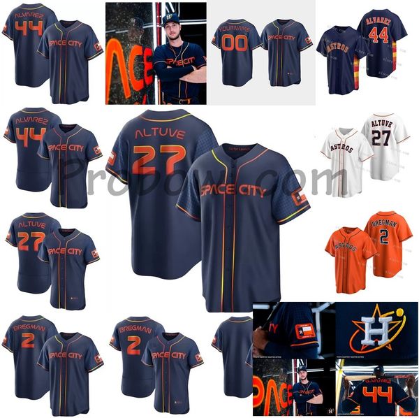 

astros alex bregman 2022 space city connect jersey michael brantley yuli gurriel jose altuve maldonado justin verlander jeremy pena yordan a, Blue;black