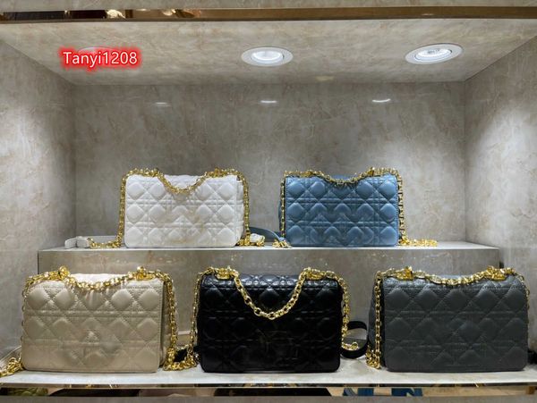 

genuine leather 2021 luxurys designers women's fashion handbag shoulder bag chain girl lady bags five colors options dr01