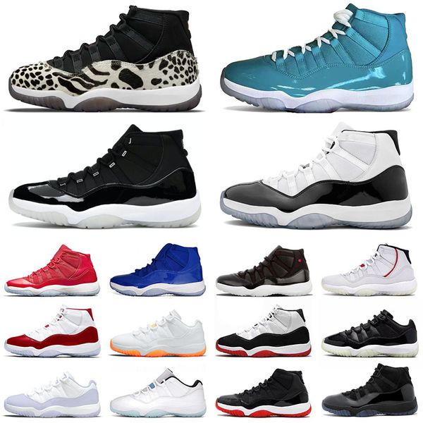 

designer jumpman basketballs shoes cherry 11 sports low legend blue men trainers barons citrus concord cool grey win like 96 dolphins 11s pu, White;red