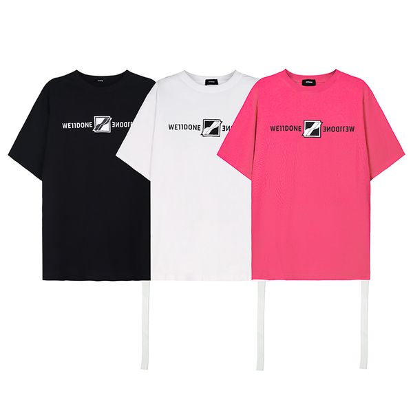 

2022 summer new simple letters t-shirt printed short sleeves tee t shirts, White;black