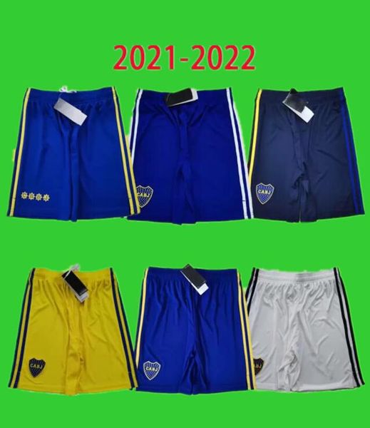 

2021 2022 argentina club boca juniors soccer shorts 21 22 fourth blue mens home away white third yellow football pants s-2xl, Black;red