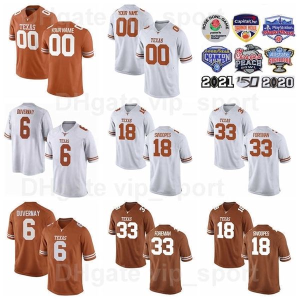 Chen37 NCAA College Texas Longhorns Football 28 Малкольм Браун Джерси Человек 18 Тайрон Свупс 9 Джон Харрис 6 Кейс Маккой 1 Майк Дэвис 10 Винс Янг