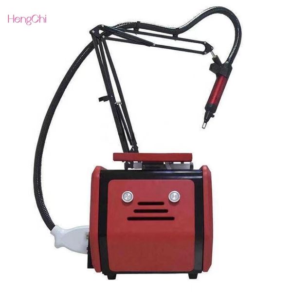 

2022 nd yag lazer portable picosecond q switched laser tattoo removal machine for pigmentation face skin care tools, Black