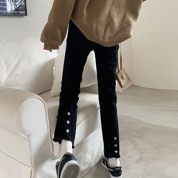 

sleep lounge & pregnant women pants high waist belly stra j220823, White