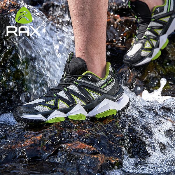 RAX Мужчины дышащие туфли для прогулок по ботинкам по водяной спортивной обуви для водных спортив