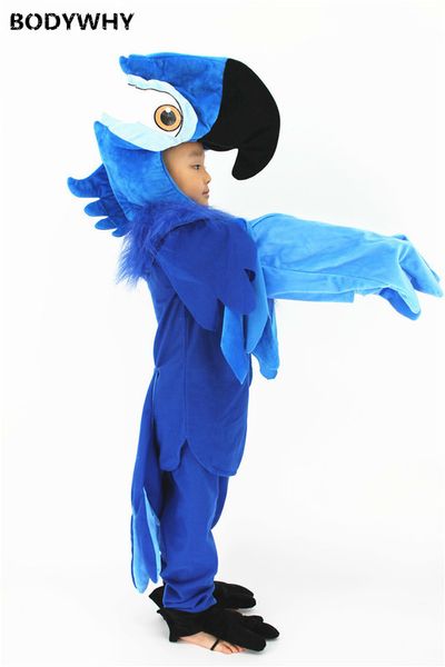 Талисман кукла костюм костюм животных костюм дети попугая родитель ребенок пары костюм мультфильм сиамская одежда одежда талисмана одежда специальная кукла G
