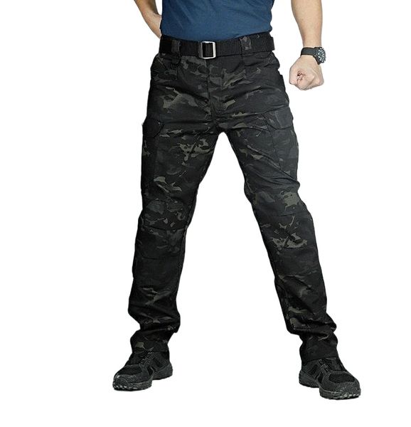 

men's pants consul ix9 combat of a commando tactics outdoor mountain autumn winter wear a23u#, Black