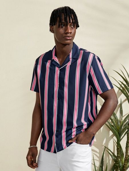 

men vertical striped shirt p0px#, White;black