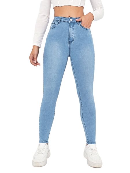 

light washed skinny jeans z7ad#, Blue