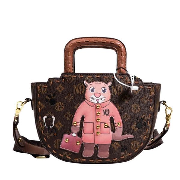 

68% off high bag tiktok live new style autumn winter fashionable sense of quality senior satchel, female chic bag, tide bag.