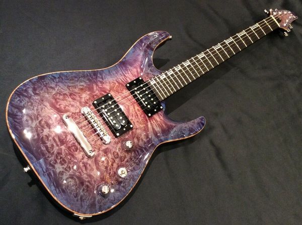 

horizon custom indigo purple gradation electric guitar