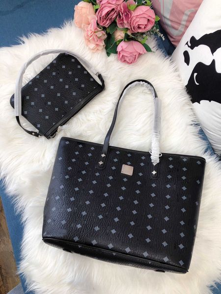 

2022 handbags advanced sense of high-capacity shopping bags tote purse printing big wallet shoulder bag fashion trend large package