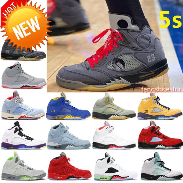

boots man jumpman 5 5s basketball shoes doernbecher raging red stea, Black