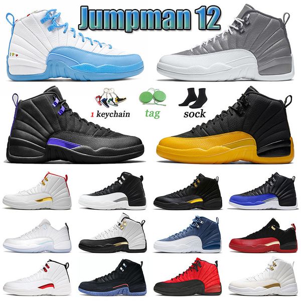 

fashion 12 12s men jumpman basketball shoes black taxi trainers hyper royal sneakers sports stealth playoffs flu game twist royalty