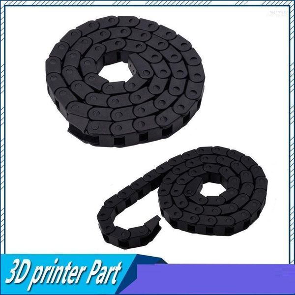 IMPRESSORES ACESSORES DE IMPRESSORES 3D Tanque Chain Nylon Plastic Drag 10 10/7 7 Adequado para I3 Automation Equipment ROGE22