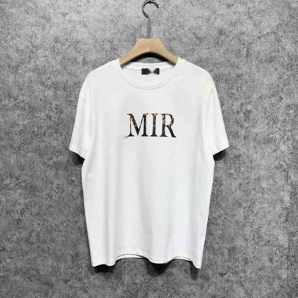 

designer t shirt tide brand a 22 mi ri short sleeve t-shirt american hip hop loose os sweatshirt summer cotton shirts men's and women&#, White;black