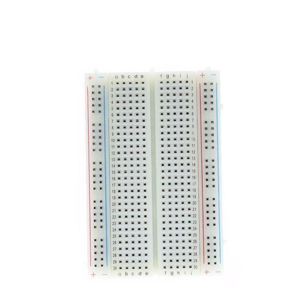 Circuitos integrados 100 pcs qualidade mini placa de pão breadboard 8.5cm x 5,5 cm 400 furos